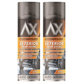 2X - Bring it Black Exterior Trim Shine Spray 500ml Spray Paint